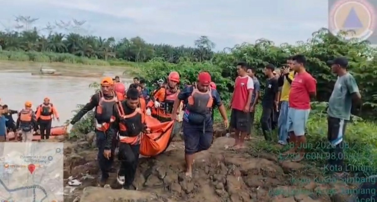 Tim Gabungan Berhasil Temukan Korban Tenggelam di Sungai Tamiang Setelah Pencarian 5 Hari