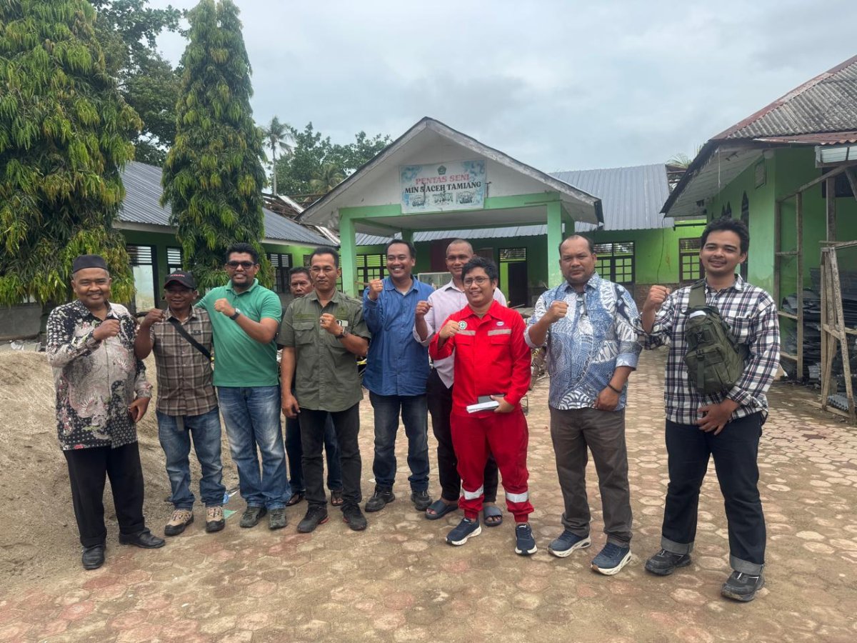 PT WIKA Akhirnya Akomodasi Permintaan Sekolah dan Komite MIN 5 Aceh Tamiang